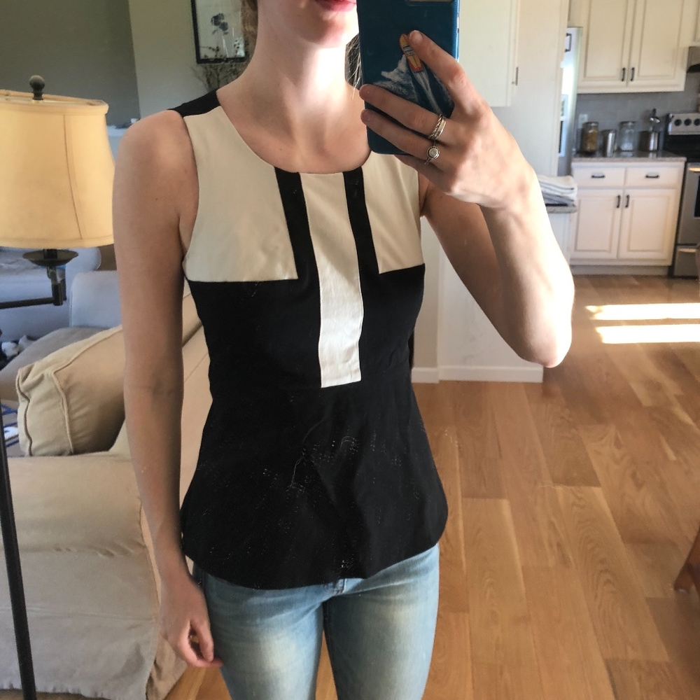 Banana Republic Peplum Top